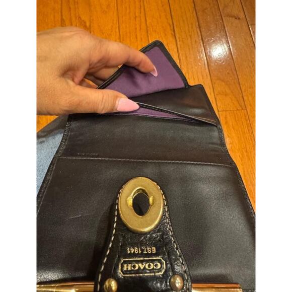 COACH LEGACY 65th ANNIVERSARY LTD EDITION wallet w/pen (pu400 - Picture 8 of 10